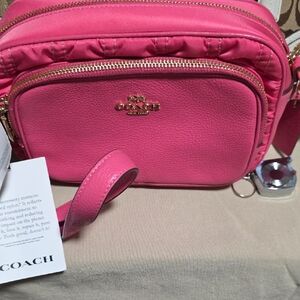 Coach Pink Crossbody Bag NwT